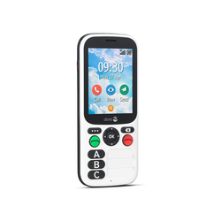 Doro 780X IUP Seniorenhandy (7,11 cm/2,8 Zoll, 4G/LTE, GPS, HAC (Hörgerätekompatibilität), Lauter und klarer Klang, Freisprecheinrichtung, Visuelle Anrufanzeige) weiß