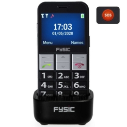 Fysic FM-7810 Seniorenhandy (5,6 cm/2,2 Zoll, Handy mit Notruftaste)